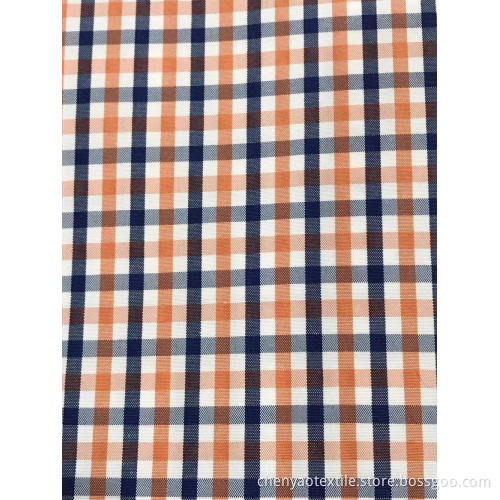 T/C(30%Cotton70%Polyester) High Density Plaid Fabric